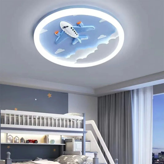 Modern LED Ceiling Lamp For Kids Children's Room Bedroom Chandelier Light Interior Home Decoration Lustre Lighting Fixtures