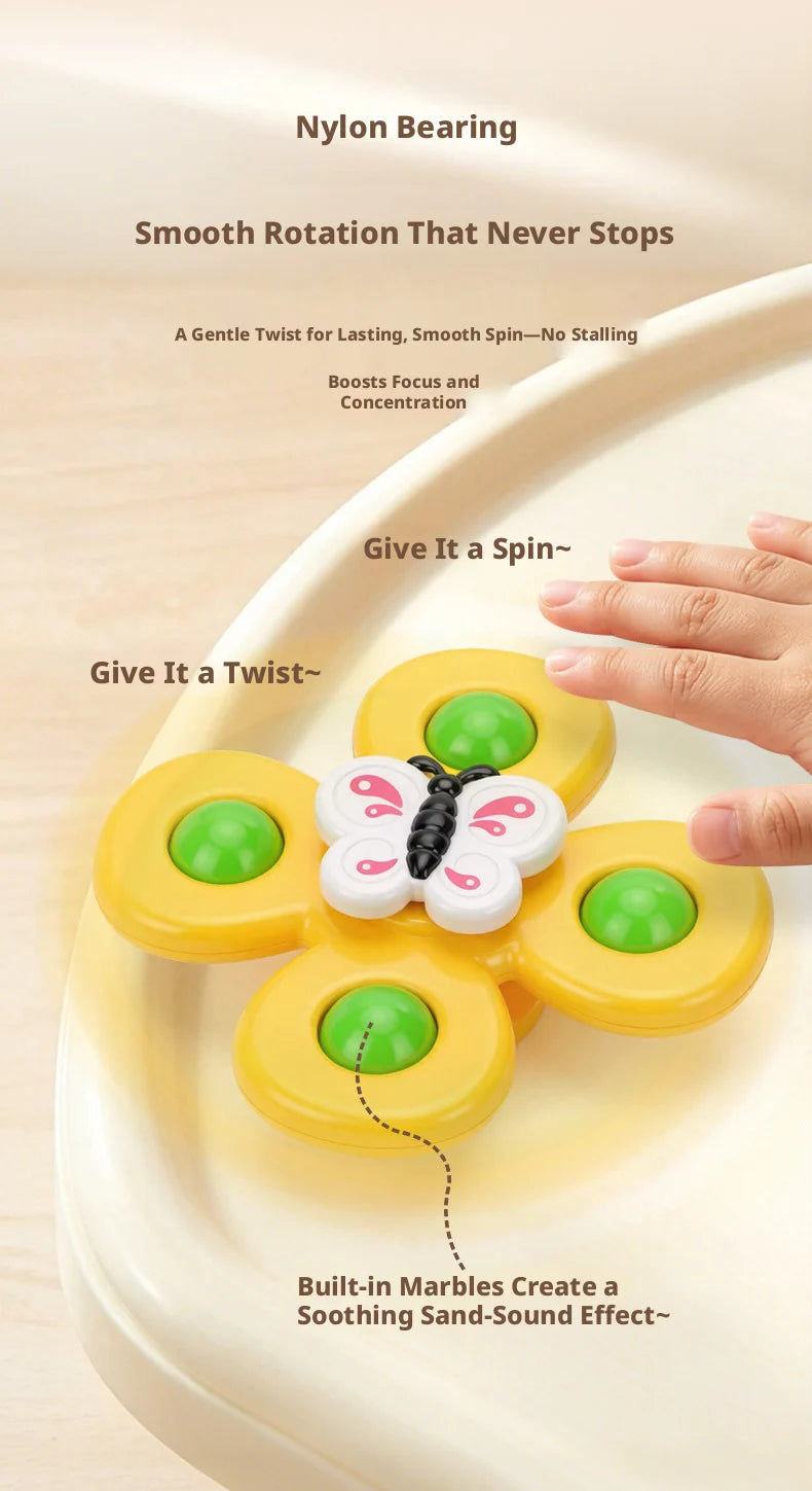 New Kids Bath Toys, Funny Bath, Car, Vacuum Sucker Toys, Rotate Cartoon Bells, Educational Toys For Kids, Gift