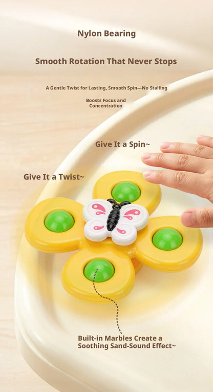 New Kids Bath Toys, Funny Bath, Car, Vacuum Sucker Toys, Rotate Cartoon Bells, Educational Toys For Kids, Gift