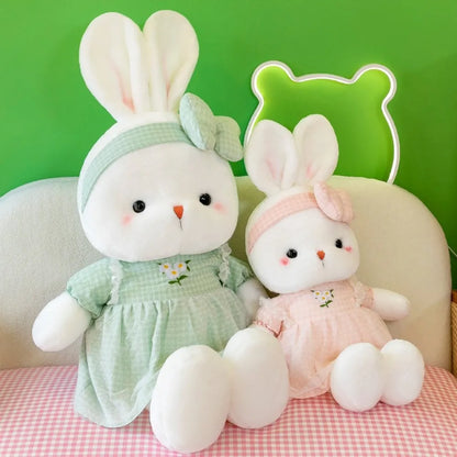 Kawaii Long Ears Plush Rabbit Doll Appeasement Doll 30cm Stuffed Animal Bunny Skirt Bunny Toy Kids