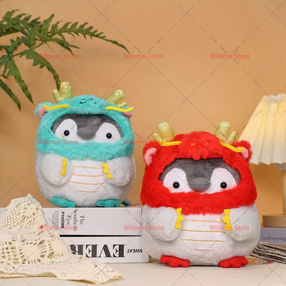 22 Styles Cute Penguin Plush Key Ring Tourist Hat Penguin Keychain For Girls Gifts Creative School Bag Keychain