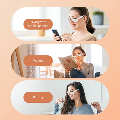 Eye Massager 3D Eyes Relax Massager Fatigue Relief Lighten Dark Circles Beauty Eye Care