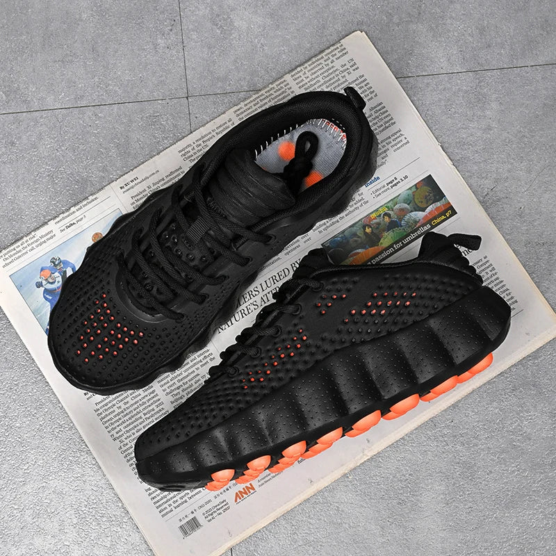Brand Men Casual Shoes Thick Sole Soft Fashion Sneakers Summer Breathable Male Walking Shoes