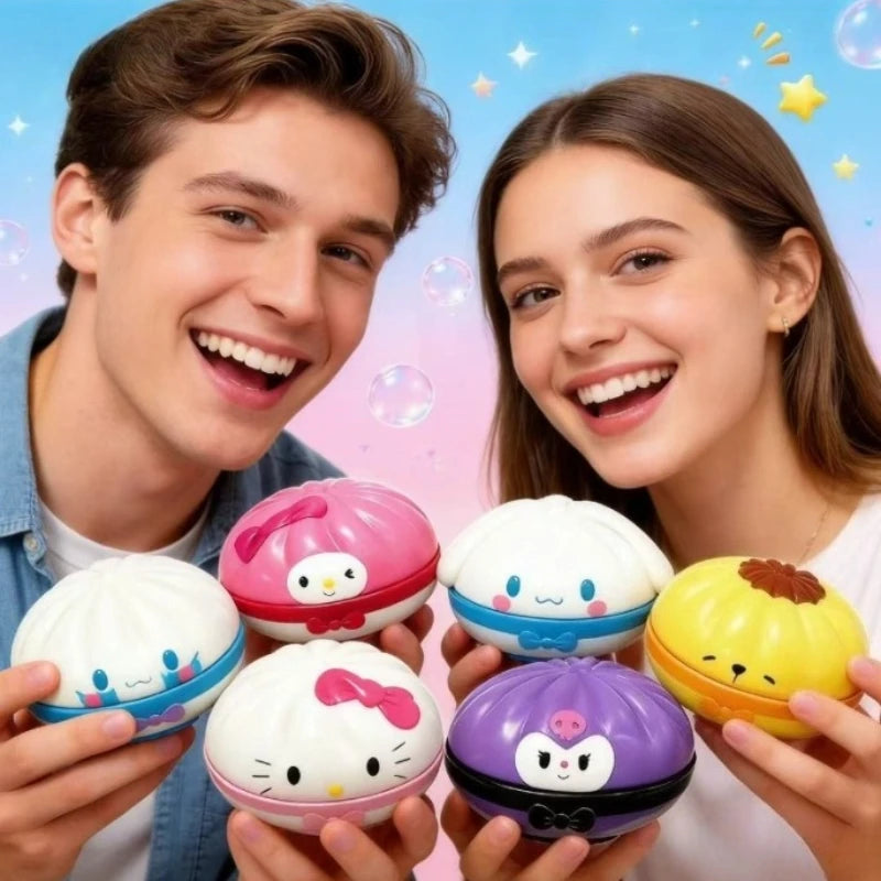Stress-relieving-toys Squishy Fake Baozi Fun Pinch Uncompressed Fidget Toys Popular Children Favor Gift