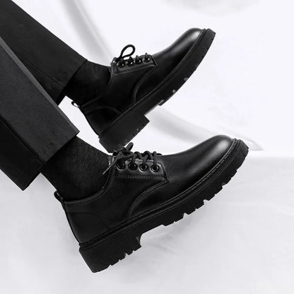 Men Business Shoes Spring Autumn New Formal Leather Shoes Casual Fashion Sports Shoes Social Elegance Trendy Flat Shoes