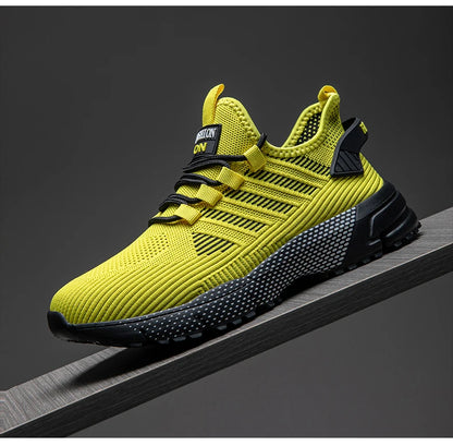 Men's Sneakers Running Shoes for Men Lightweight High Quality Mens Shoes Casual Sneaker Lace-Up Summer Sports Tennis Shoe
