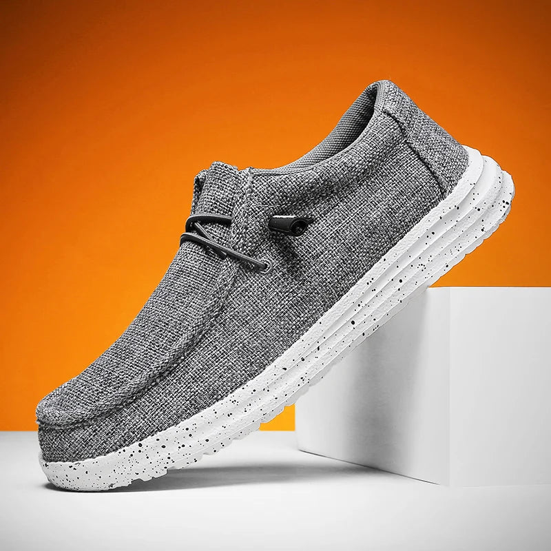 Mens Walking Shoes Breathable Mesh Ultra Light Sports Leisure Shoes No Lace Up Design Suitable Daily Walking Jogging Shoes