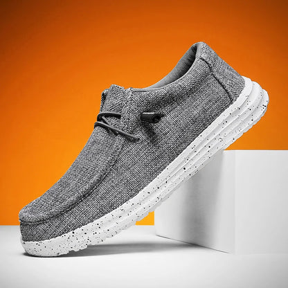 Mens Walking Shoes Breathable Mesh Ultra Light Sports Leisure Shoes No Lace Up Design Suitable Daily Walking Jogging Shoes