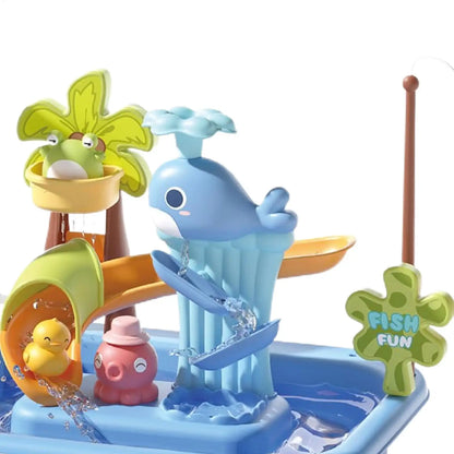 Outdoor Water Play Table for Boys Girls Sensory Activity Toys summer Outside Backyard Beach Park Daycare Preschool Patio