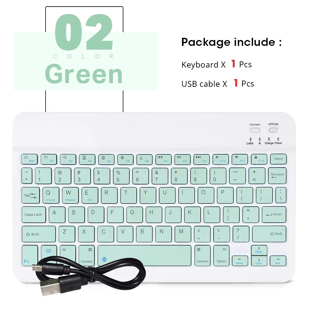 2026 New Slim Lightweight Ergonomic Bluetooth Keyboard, Compact Silent Wireless Keyboard for Windows iOS Android Devices Office