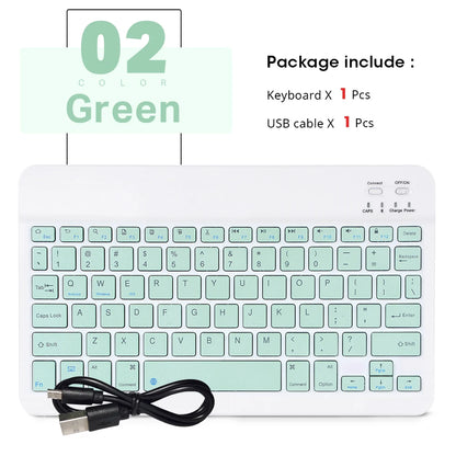 2026 New Slim Lightweight Ergonomic Bluetooth Keyboard, Compact Silent Wireless Keyboard for Windows iOS Android Devices Office