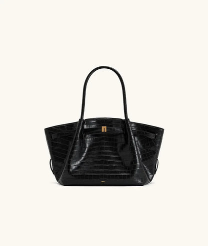 Women's Dumpling Bag Large Capacity Tote Bag Casual Shoulder Handbag 2026 New Fashion Solid Color Top-handle Bag for Work Travel