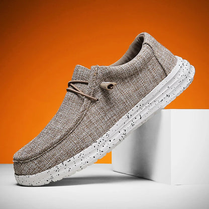 Mens Walking Shoes Breathable Mesh Ultra Light Sports Leisure Shoes No Lace Up Design Suitable Daily Walking Jogging Shoes