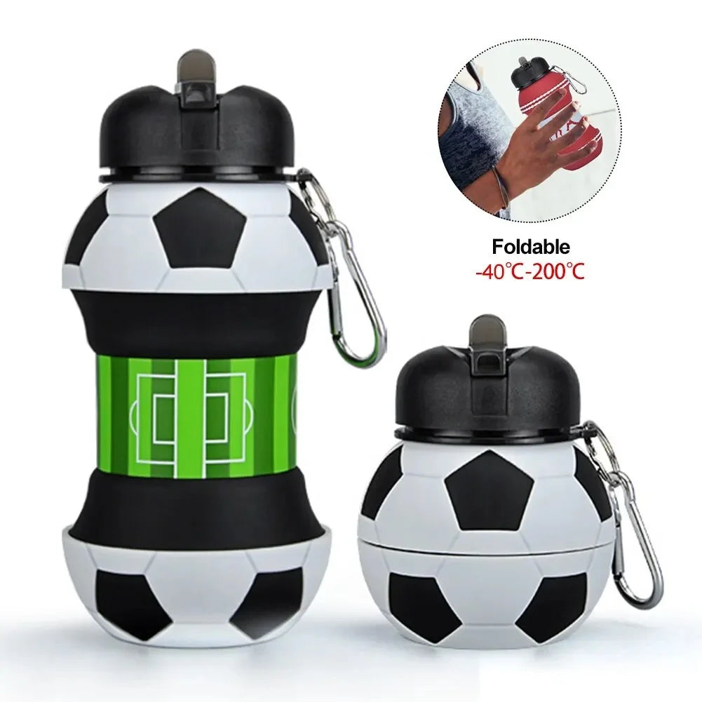 200ml/550ml Basketball Soccer Sports Ball Design Tumbler Cup - Insulated Stainless Steel Drinking Cup Gift for Men Women Kids