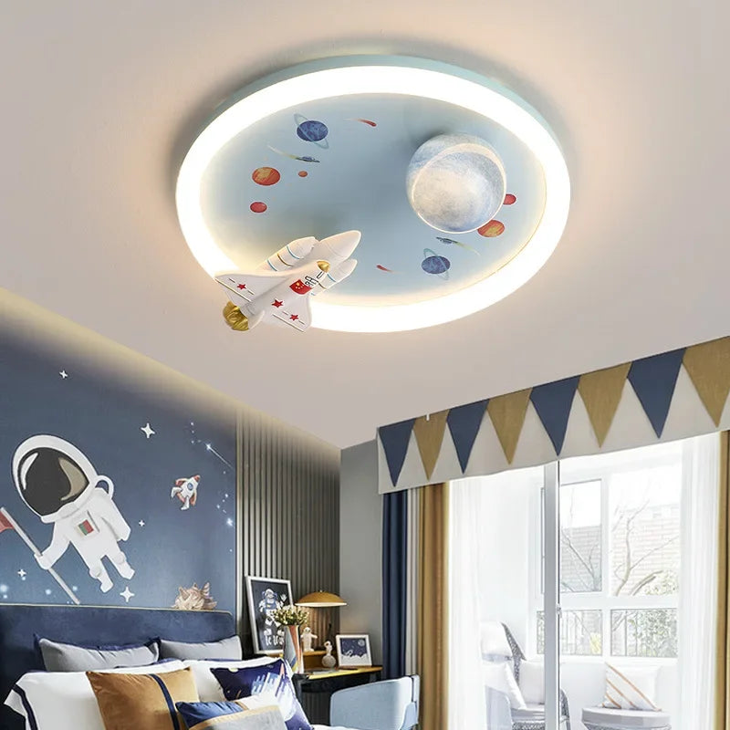 Modern cartoon LED lights children's rooms ceiling lights bedrooms study rooms creative home decoration indoor lighting fixtures