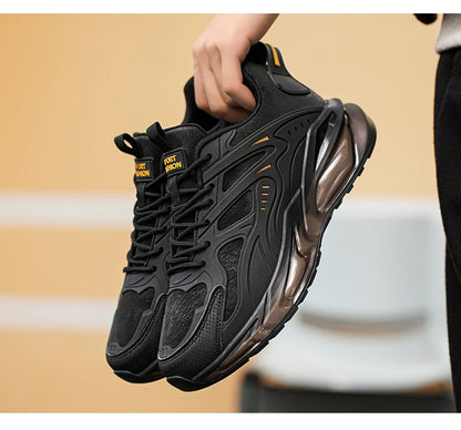 Men Shoes 2026 Casual Walk Air Cushion Marathon Breathable Lightweight Women's Comfortable Athletic Nonskid Sneakers