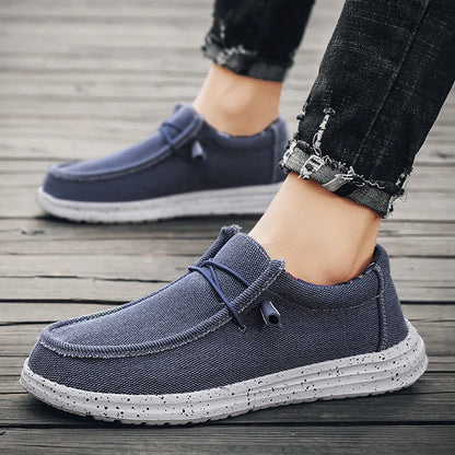 Mens Walking Shoes Breathable Mesh Ultra Light Sports Leisure Shoes No Lace Up Design Suitable Daily Walking Jogging Shoes