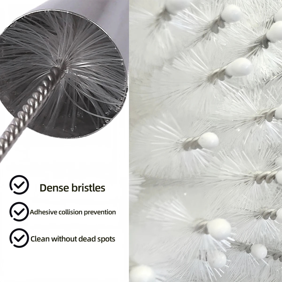 Straw Cleaner Brush Kit for Stanley - (4-Size) Extra Long Pipe Cleaners, Straw Cleaning Brush for Tumbler, Bottle