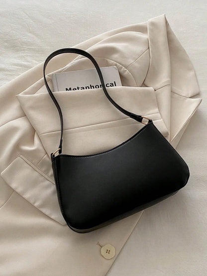 Women Handbag, New Autumn/Winter Commuting Shoulder Under-Arm Bag, Korean Fashion Crossbody Bag with Bow Decoration