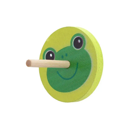 Game Spinning Top DIY Gyroscope Toys Desktop Spinning Top Wooden Rotate Gyro Wooden Gyro Toys Woode Spinning Top Toy