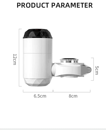 Electric Kitchen Water Heater Tap Instant Hot Water Faucet Heater Cold Heating Faucet Tankless Instantaneous Water Heater Home