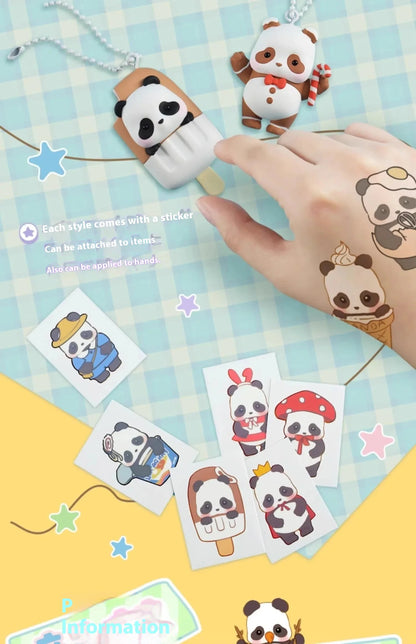 52TOYS PandaRoll Fat Baby Blind Box Mini Trendy Play Toy for Girls Cute Grain Versatile Series Birthday Desktop Gift