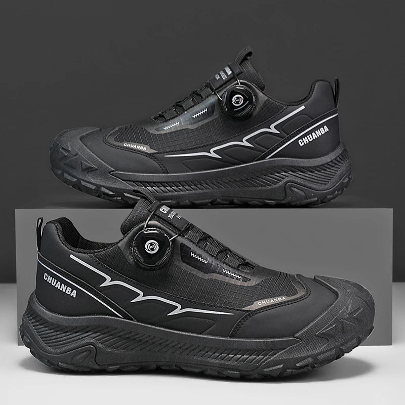 2026 new men's shoes work sports shoes fashionable casual shoes comfortable multi-functional low top shoes outdoor hiking shoes