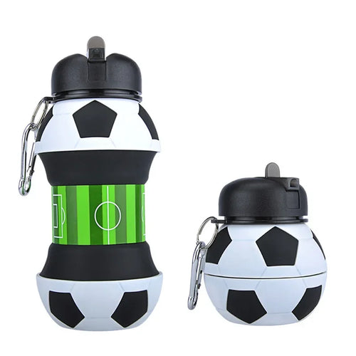 200ml/550ml Basketball Soccer Sports Ball Design Tumbler Cup - Insulated Stainless Steel Drinking Cup Gift for Men Women Kids