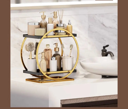 Large Capacity Makeup Organizer Cosmetics Storage Holder Home Skincare Products Dresser Bathroom Desktop Vanity Rack Shelf