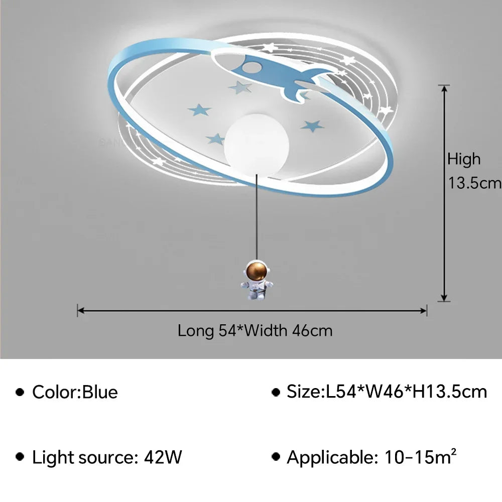 Modern cartoon LED lights children's rooms ceiling lights bedrooms study rooms creative home decoration indoor lighting fixtures