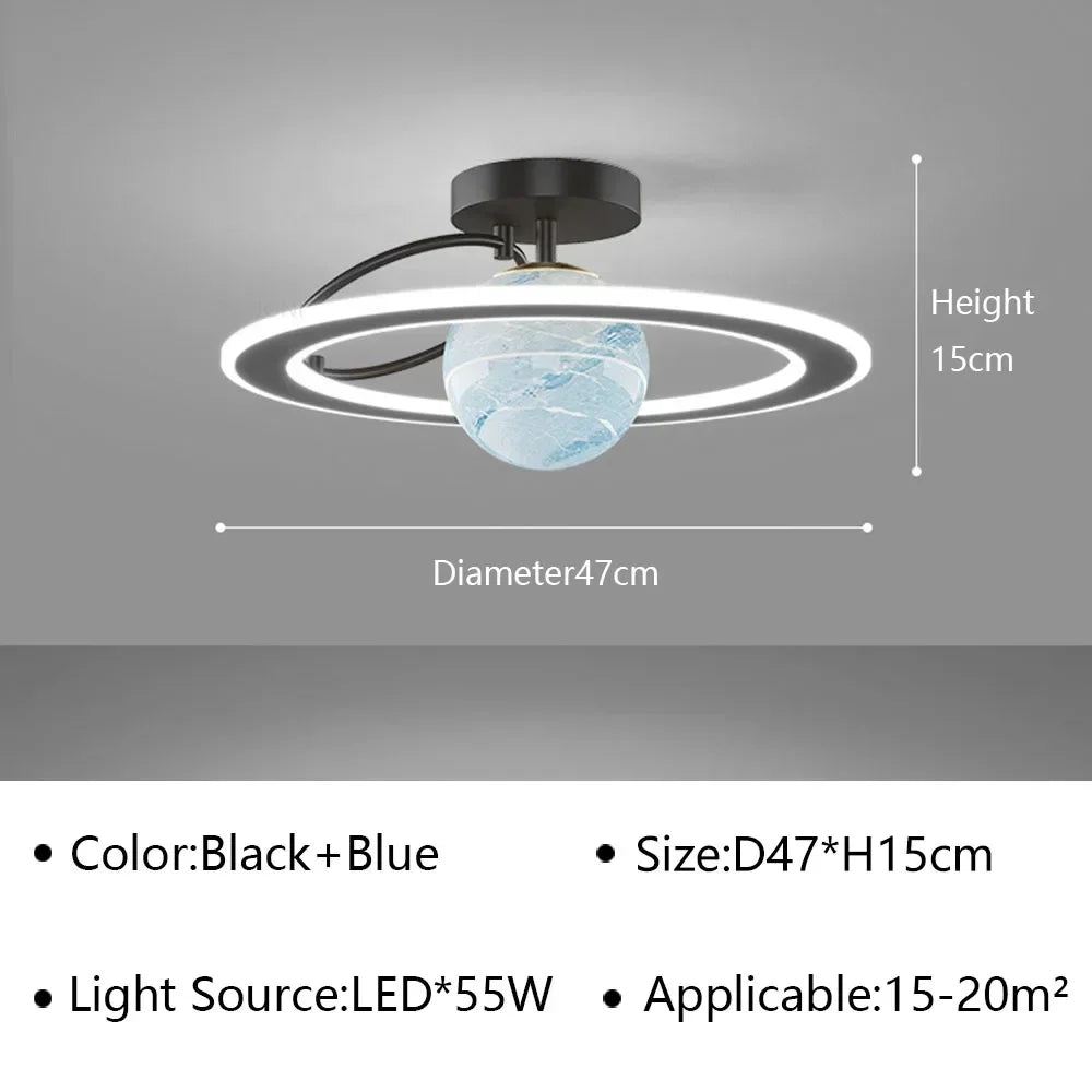 Modern LED Lovely crown star Ceiling Lamp Child Bedroom Living Restaurant Study Home Decoration Indoor Lighting Fixture Lustre