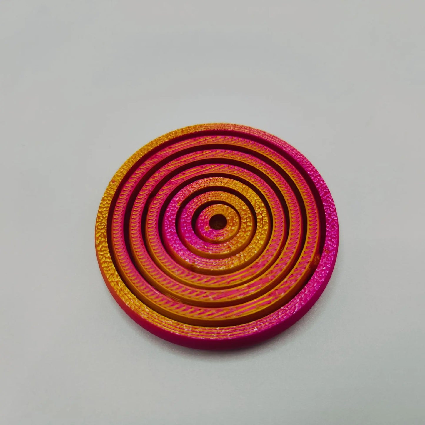 3D Printed Rotating Ball Toy O-Shaped Universal Fingertip Gyroscope Gravity Rotation Anxiety Relief Decompression Cool Toy