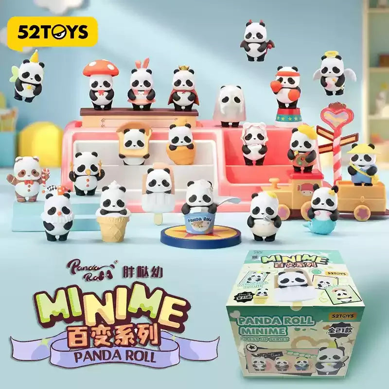 52TOYS PandaRoll Fat Baby Blind Box Mini Trendy Play Toy for Girls Cute Grain Versatile Series Birthday Desktop Gift