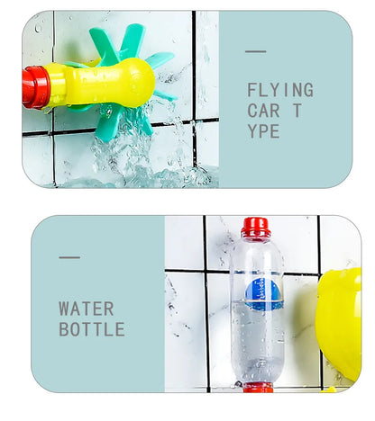 Baby Bath Toys Montessori DIY Pipes Tubes Water Spray Rotating Water Jet Game Bathtub Toy Spray Bathroom Toys Kids Gift