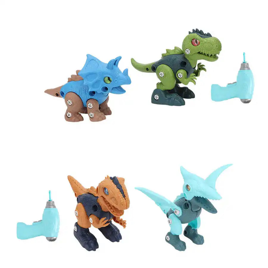 Bricks Toys Dinosaur Assemble Toy Develop Hand On Ability Educational Take Apart Animal Toys for Kids