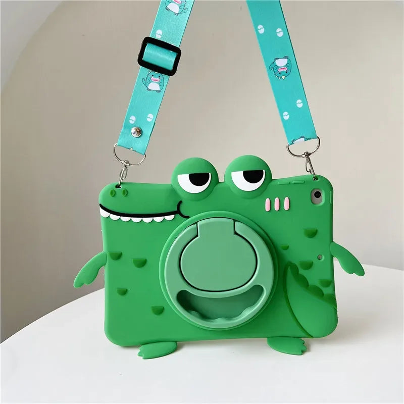 Case for Samsung Galaxy Tab A9 Plus S9 FE S8 S7 11 inch A8 10.5 A7 S6 Lite 10.4 A 10.1 8.0 T290 Kids Cartoon Tablet Stand Cover
