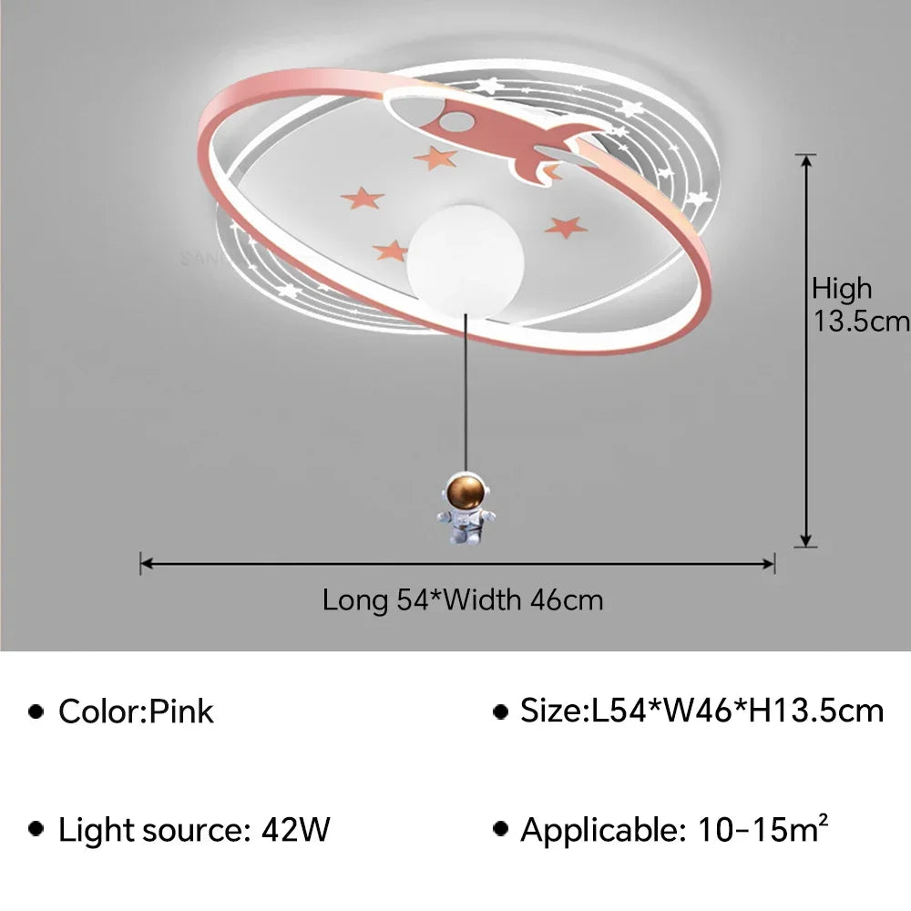 Modern cartoon LED lights children's rooms ceiling lights bedrooms study rooms creative home decoration indoor lighting fixtures