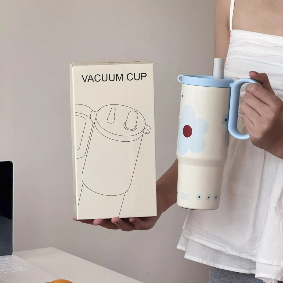 316 Stainless Steel Tumbler Large Capacity Thermal Bottle Double Vacuum Flasks Keep Cold Thermos Cup DIY Gift Mug Coffee Cup