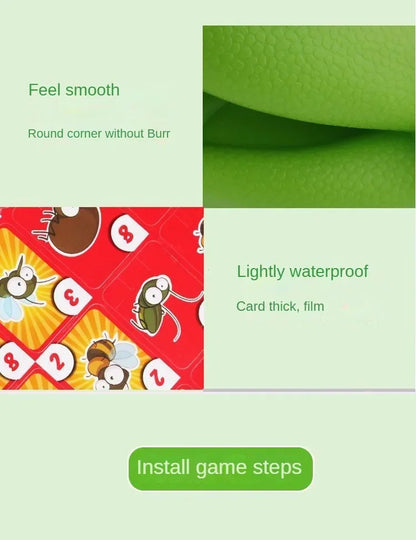 Board Games for Children Family Party Toys Frog Mask Wagging Tongue Lick Cards Antistress Funny Desktop Puzzle Game Toys