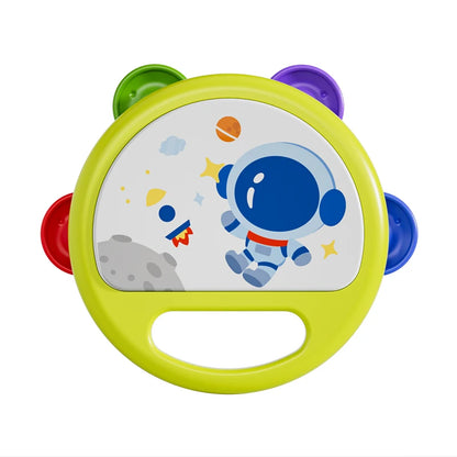 Baby Hand Drum Toys Montessori Musical Instruments Tambourine for Toddlers 1-3 Early Learning Percussion Music Toy