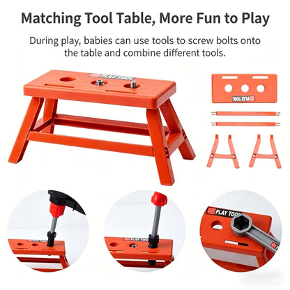 Kids Pretend Tools Kit Toys 68/55/41/38 Play Simulated Repair Tool Set Engineer Plastic Construction Toys Toddler Kids Boys Gift