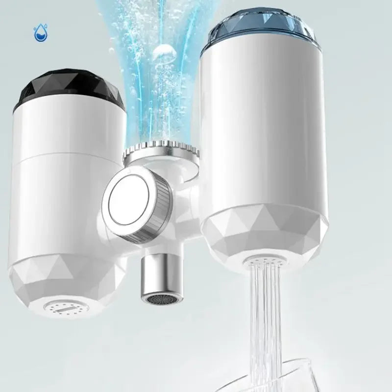 Electric Kitchen Water Heater Tap Instant Hot Water Faucet Heater Cold Heating Faucet Tankless Instantaneous Water Heater Home