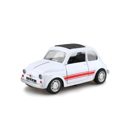 Retro Fiat Alloy Pull-back Car, Simulated  Scale Alloy Pull-back Car, Children's Toy Gift. Birthday Gift.