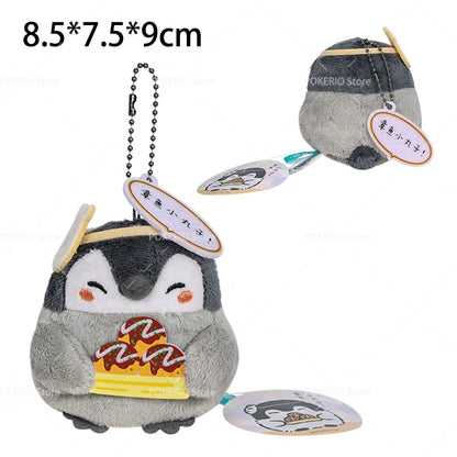 22 Styles Cute Penguin Plush Key Ring Tourist Hat Penguin Keychain For Girls Gifts Creative School Bag Keychain