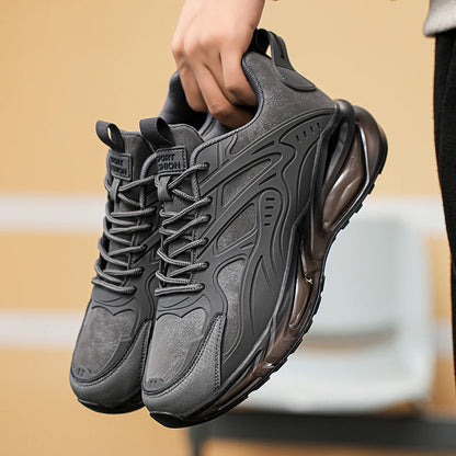 Men Shoes 2026 Casual Walk Air Cushion Marathon Breathable Lightweight Women's Comfortable Athletic Nonskid Sneakers