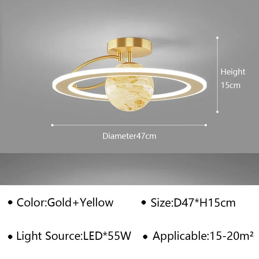 Modern LED Lovely crown star Ceiling Lamp Child Bedroom Living Restaurant Study Home Decoration Indoor Lighting Fixture Lustre