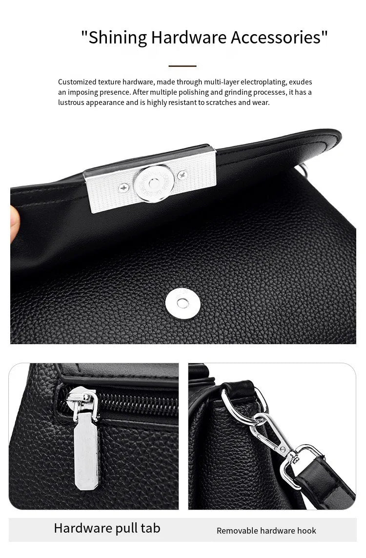 New Women's Bags, High-End Niche Crossbody Bags for Autumn and Winter, Fashionable Water-Repellent Handbags, Simple and Versatile Casual Bags, Work and Commuting Bags, Shopping Bags