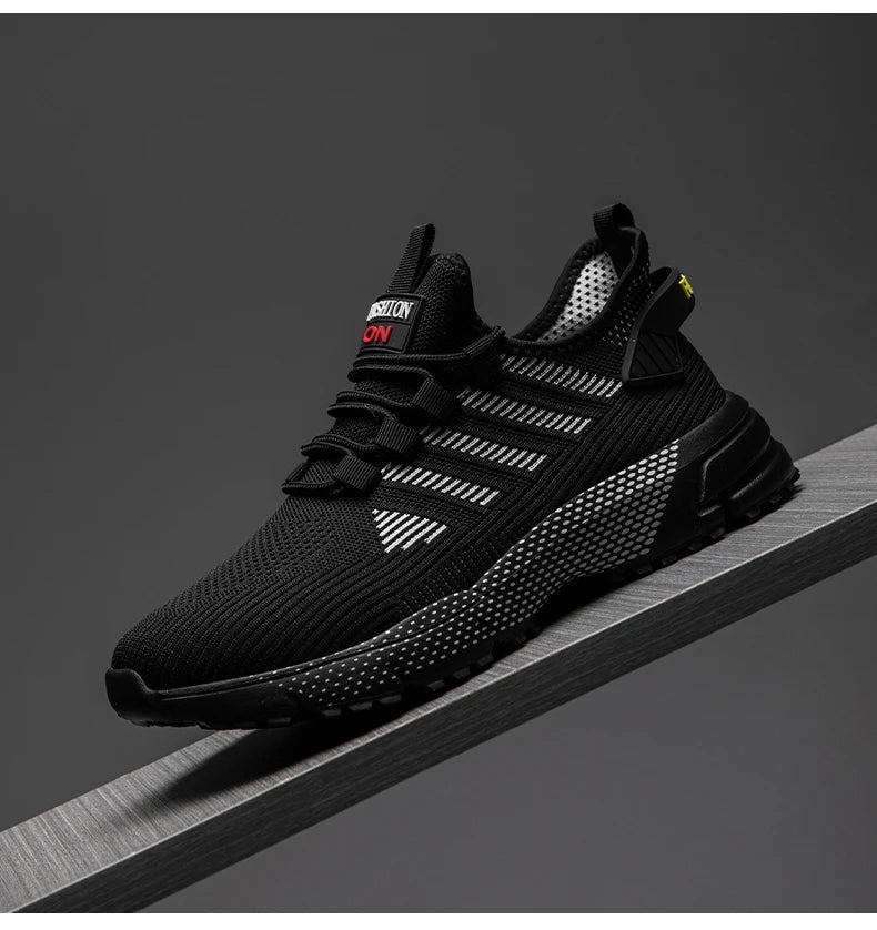 Men's Sneakers Running Shoes for Men Lightweight High Quality Mens Shoes Casual Sneaker Lace-Up Summer Sports Tennis Shoe