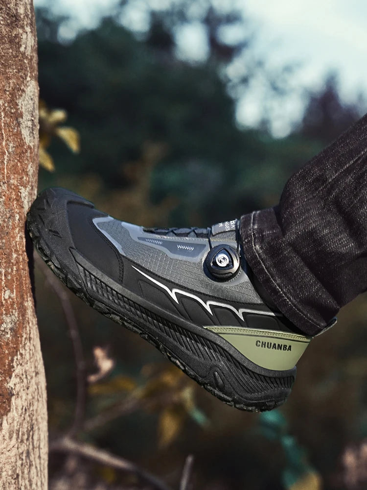 2026 new men's shoes work sports shoes fashionable casual shoes comfortable multi-functional low top shoes outdoor hiking shoes