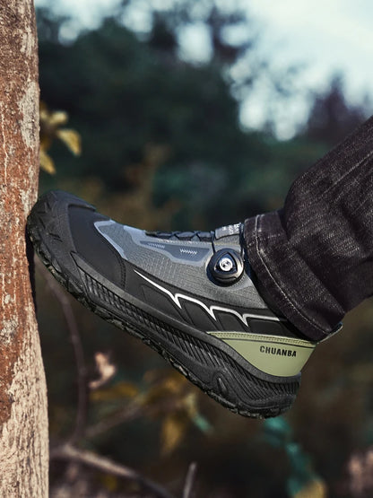 2026 new men's shoes work sports shoes fashionable casual shoes comfortable multi-functional low top shoes outdoor hiking shoes